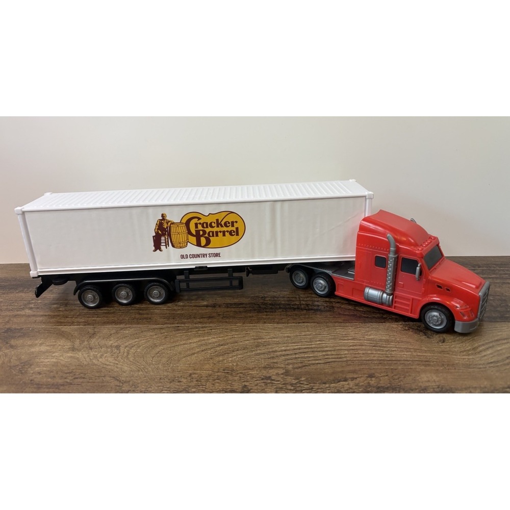 Cracker Barrel Old Country Store Delivery Semi Truck Tractor Trailer Toy Model